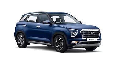 2024 Hyundai Creta in Dark Blue