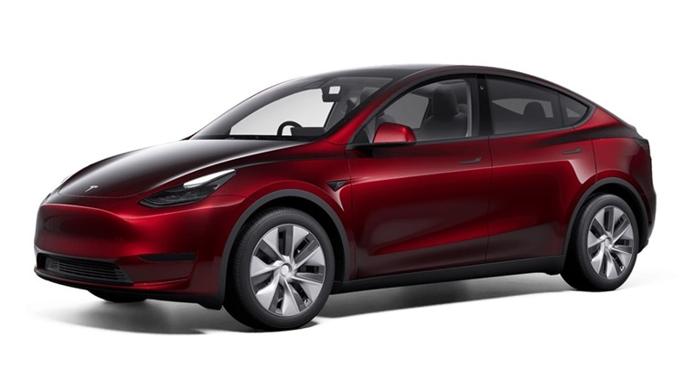 2024 Tesla Model Y in Red