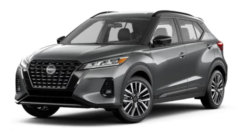 Nissan Kicks in Grey / White